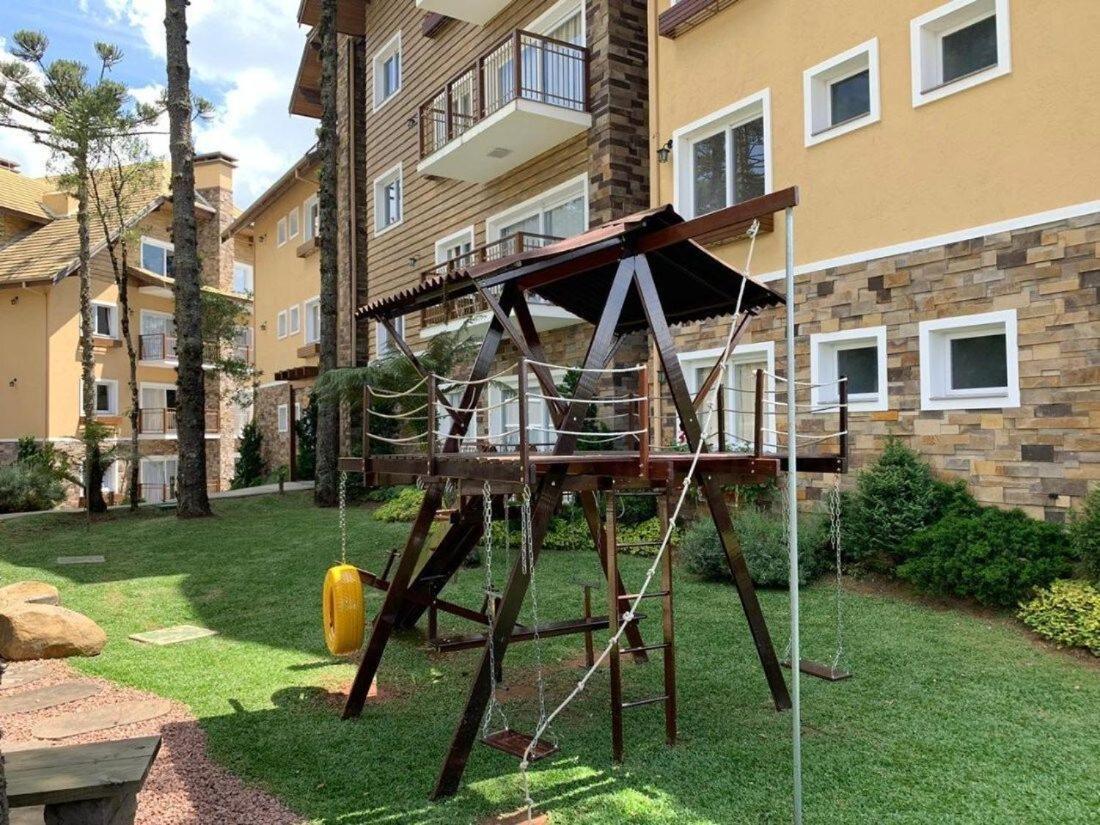 103/3 Apto Com Piscina Aquecida Грамаду Экстерьер фото