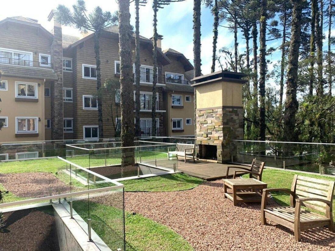 103/3 Apto Com Piscina Aquecida Грамаду Экстерьер фото